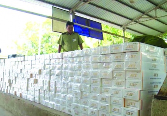Tổng Công ty Thuốc lá Việt Nam kiến nghị Bộ ngành đẩy mạnh công tác chống buôn lậu thuốc lá