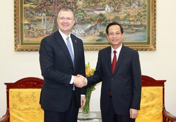 Minister Dao Ngoc Dung had a meeting with the Ambassador of the United States in Vietnam