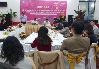 150 gian hàng tham gia Hội chợ làng nghề và sản phẩm OCOP Việt Nam năm 2020