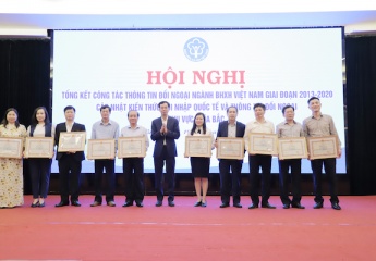 Hội nghị tổng kết công tác thông tin đối ngoại ngành BHXH Việt Nam