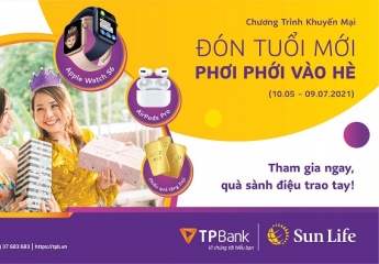 Sun Life Việt Nam triển khai chương trình khuyến mại “Đón tuổi mới, phơi phới vào hè” 