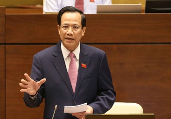 Minister Dao Ngoc Dung was elected a member of the 15th National Assembly