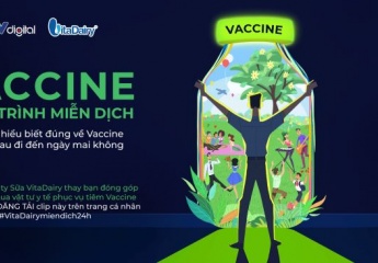 VitaDairy phát động chương trình “Vaccine - Hành trình miễn dịch”