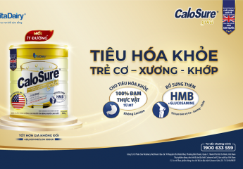 CaloSure Gold mới công thức cải tiến ít đường, tốt cho cơ xương khớp