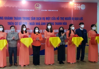 The second centre for survivors of gender-based violence opens in Thanh Hoa