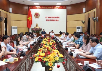 Deputy Minister Nguyen Thi Ha works at Thanh Hoa on child drowning prevention and control