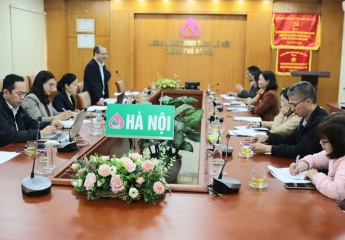 Ngân hàng Chính sách xã hội TP Hà Nội đánh giá kết quả cho vay ủy thác qua các tổ chức chính trị xã hội năm 2022