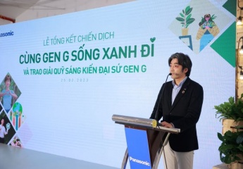 8 sáng kiến bảo vệ môi trường của chiến dịch “Cùng Gen G sống xanh đi” được Panasonic Việt Nam trao giải