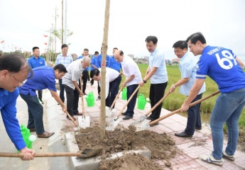 (LĐXH) -  TW Đoàn TNCS Hồ Chí Minh cùng SABECO hoàn thành các dự án cộng đồng năm 2022 và ra mắt chương trình hợp tác năm 2023 