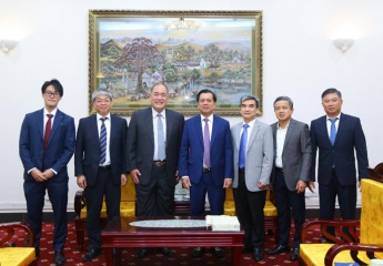 MoLISA Deputy Minister Nguyen Ba Hoan received the President of IM Japan