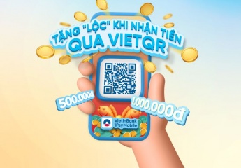 “Lộc” đã về tay các khách hàng nhận tiền qua VietQR VietinBank