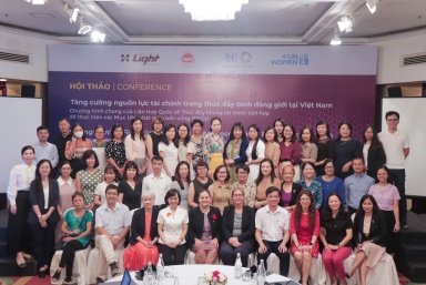 Tăng cường nguồn lực tài chính trong nước để thúc đẩy bình đẳng giới tại Việt Nam