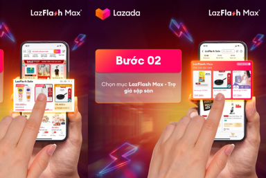 “LazFlash Max” và “Sale hết dưới 49k” – Hai kênh mua sắm không thể bỏ lỡ trên Lazada